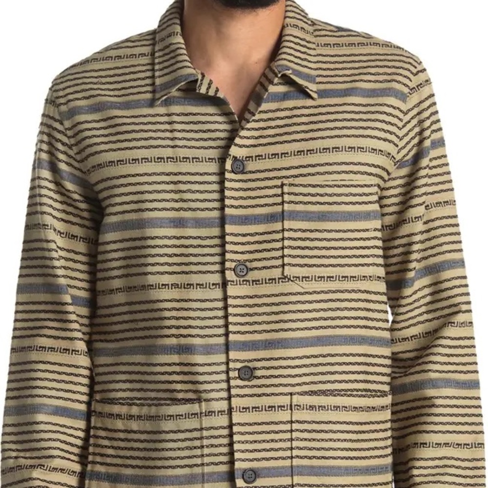 Billy Reid Mens Camp Shirt XL